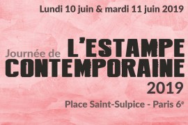 journées de l'estampe 2019