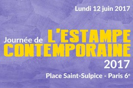 journée de l'estampe contemporaine 2017